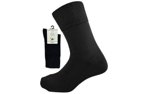 Cotton Diabetic Comfort Sock Sort Str 35-38