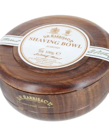 Harris   Co  Ltd Mandel Barbersæbe   Mahogni Træskål  100 Gr