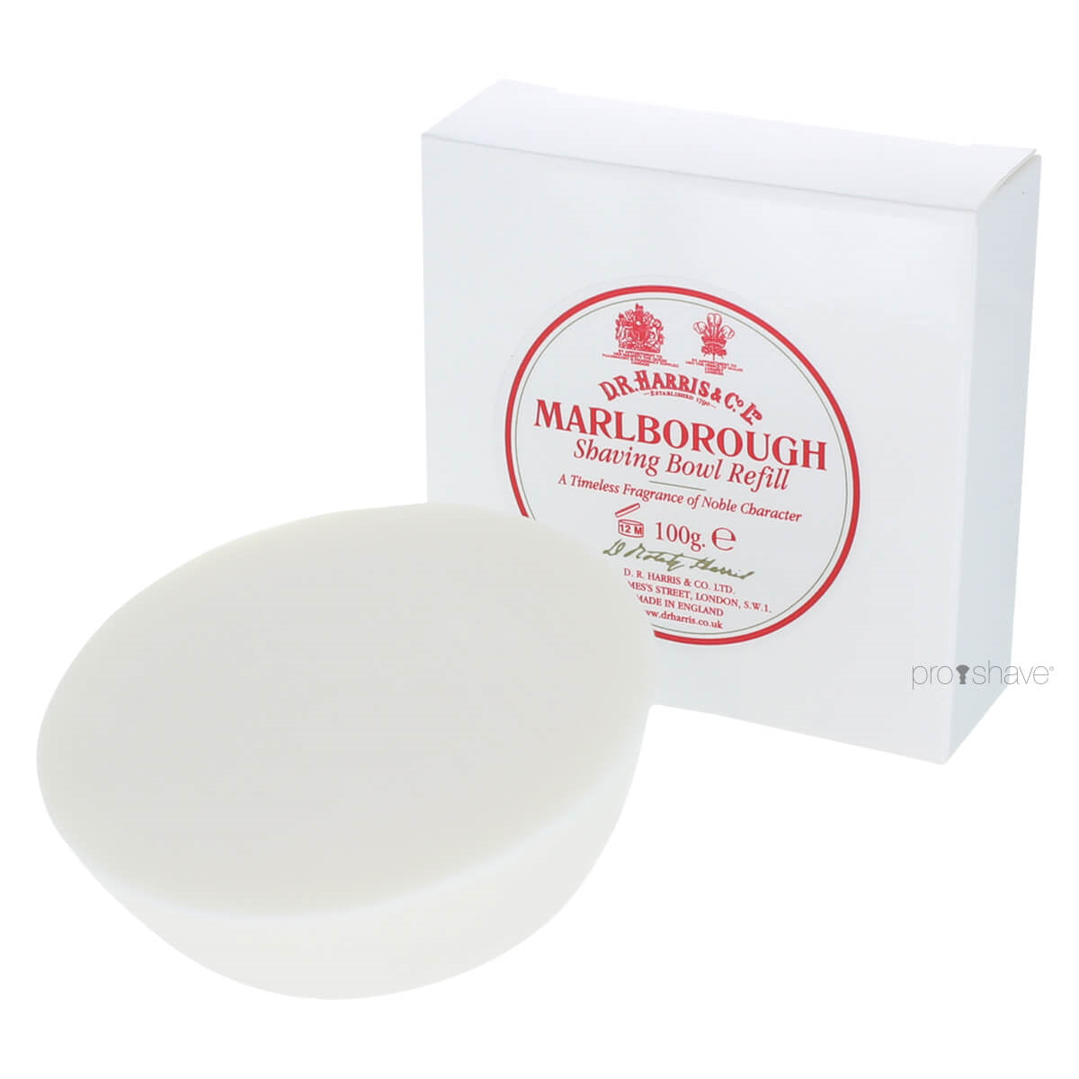 Harris Co Ltd Marlborough Barbersæbe Refill 100 Gr