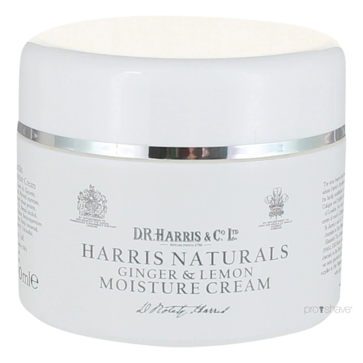 Harris   Co  Ltd Naturals Moisture Cream  Ginger   Lemon  100 Ml