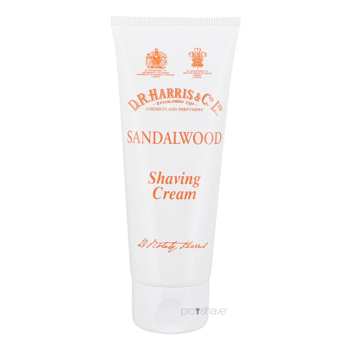 Harris Co Ltd Sandeltræ Barbercreme På Tube 75 Ml