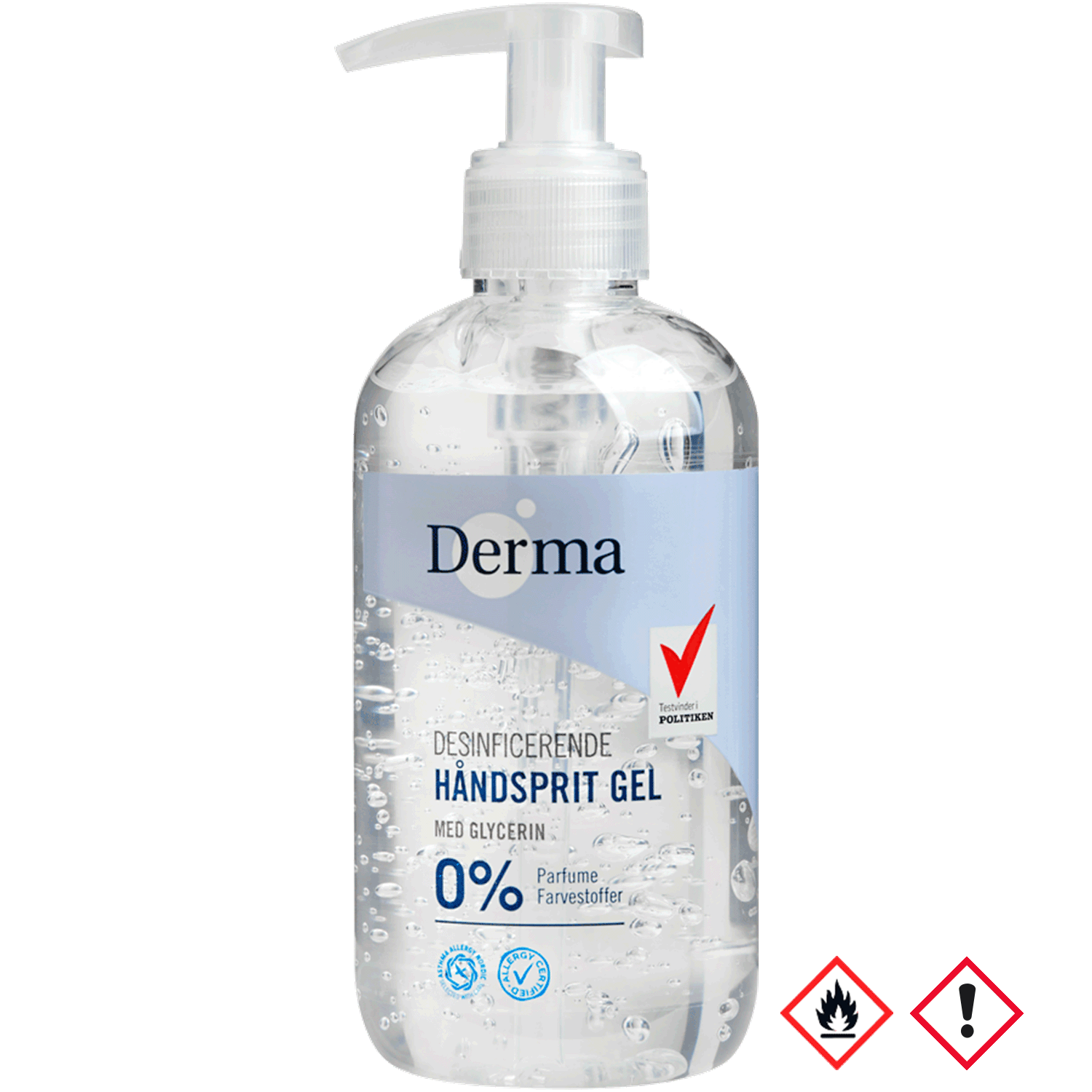 Derma Håndsprit Gel 250 Ml