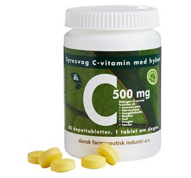 Dfi C500 Mg Syresvag -vitamin 60 Tab