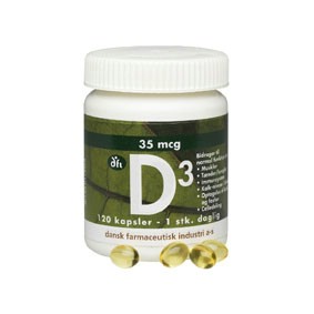 Dfi D3-vitamin 35 Mcg 120 Kap