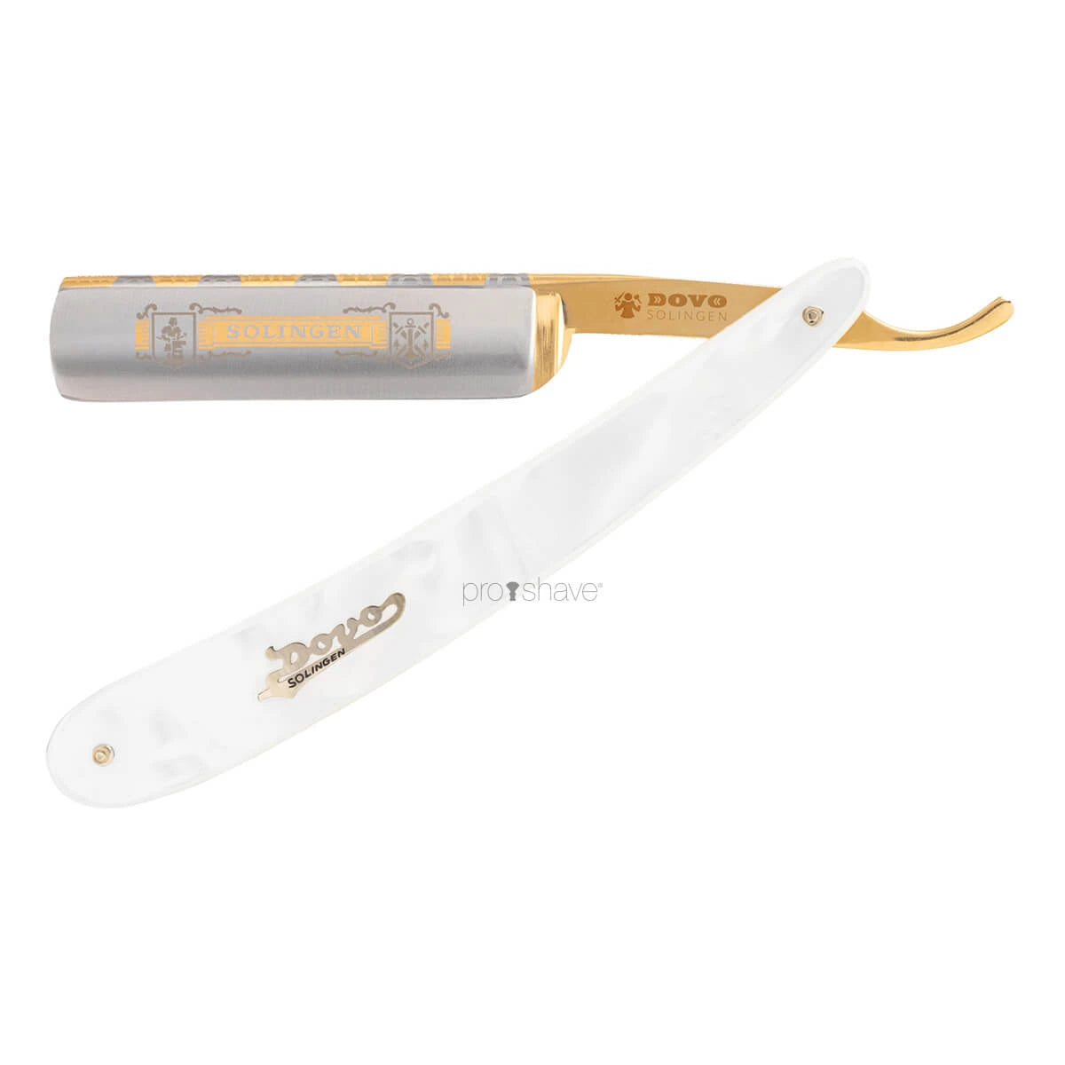 Dovo Solingen Straight Razor Round Nose Solingen Perlemor