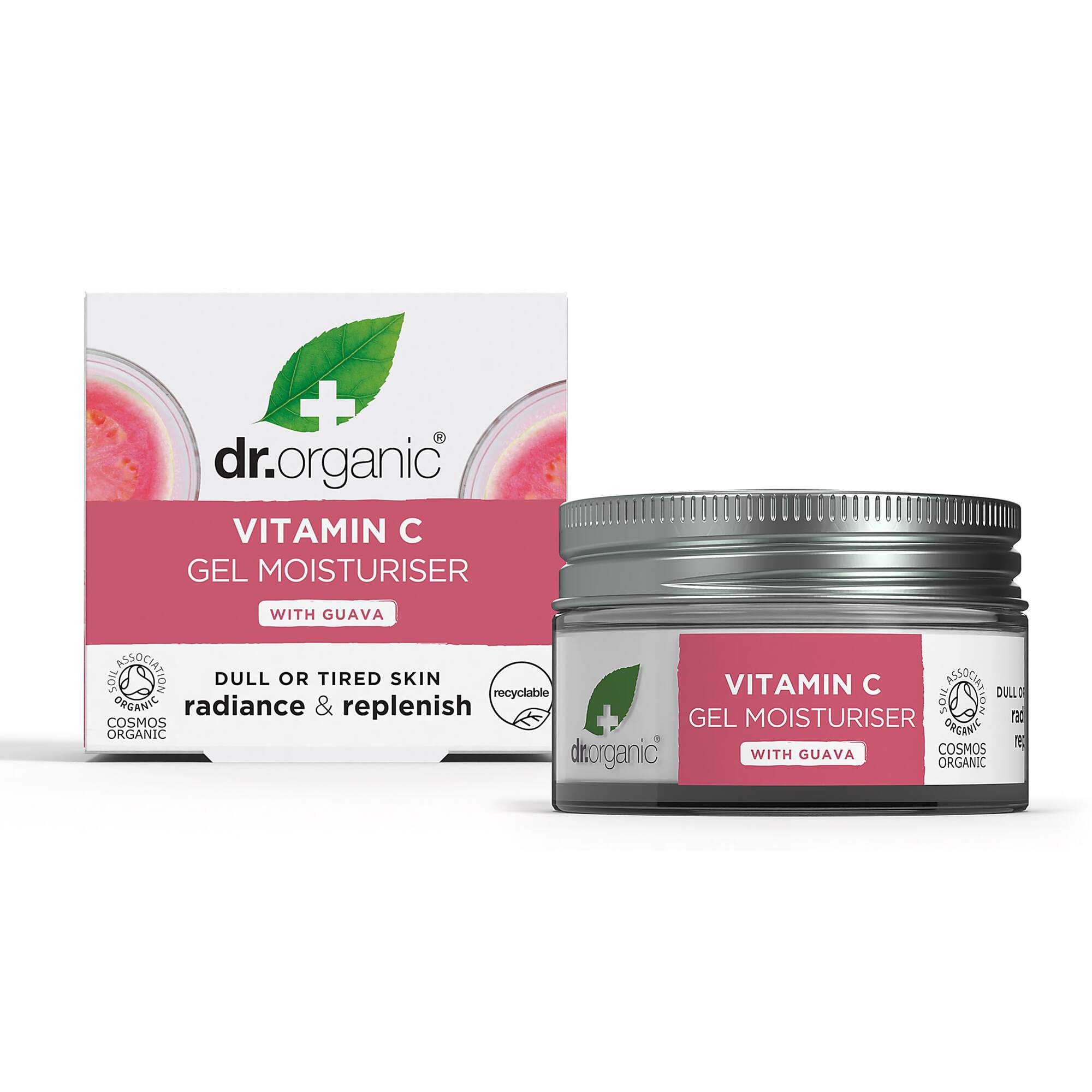 Dr Organic Guava Gel Moisturiser 50 Ml
