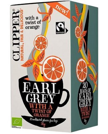 Earl Grey Te    Appelsin Clipper økologisk 20 Breve