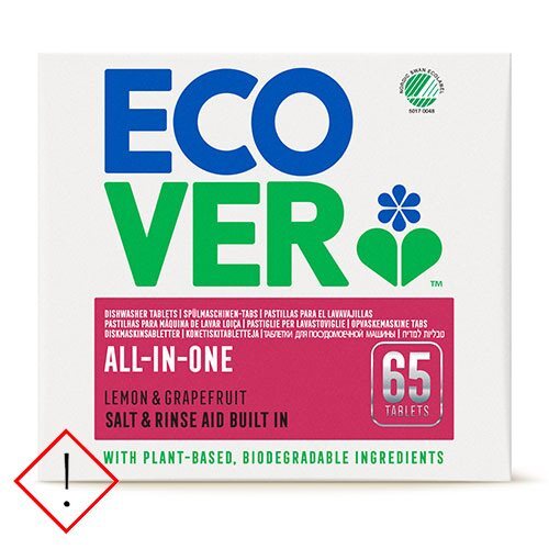 Ecover Opvasketabs All In One 65 Tabletter