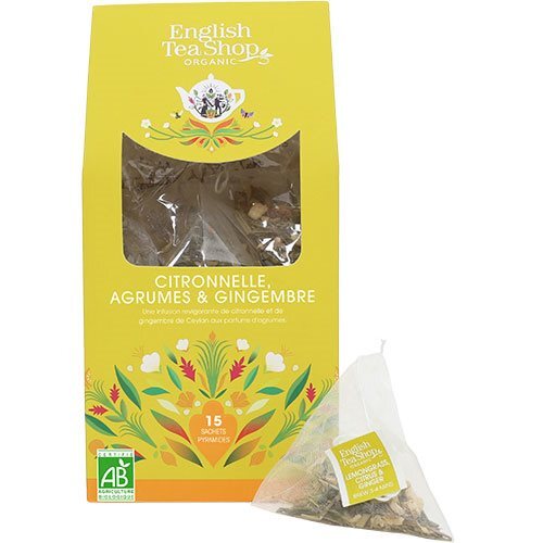 English Tea Lemongrass  Citrus   Ginger Tea    15br