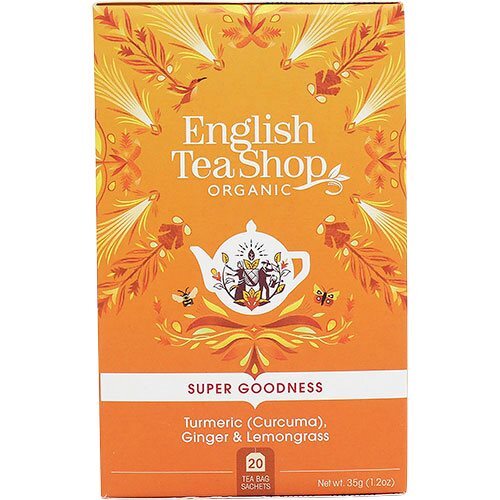 English Tea Turmeric  Ginger   Lemongrass Te    20br