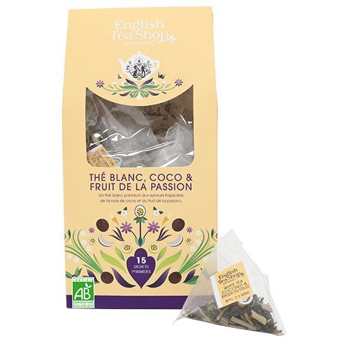 English Tea White Tea  Coconut   Passion Fruit Tea    15br