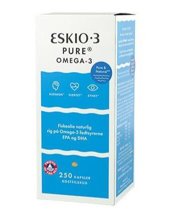 Eskio-  Fiskeolie 250 Kapsler