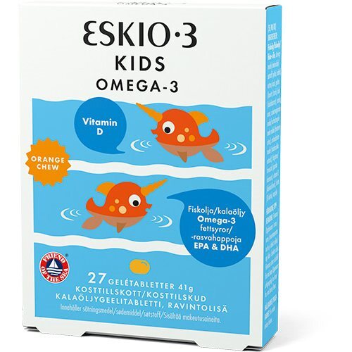 Eskio Kids Omega-  Orange 27 Stk