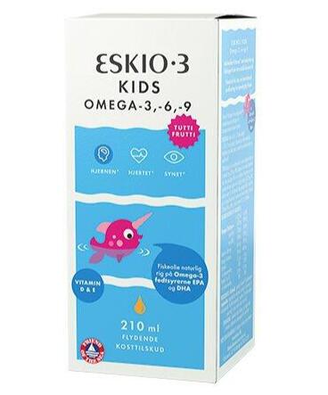Eskio-  Kids   Tutti Frutti Smag 210ml