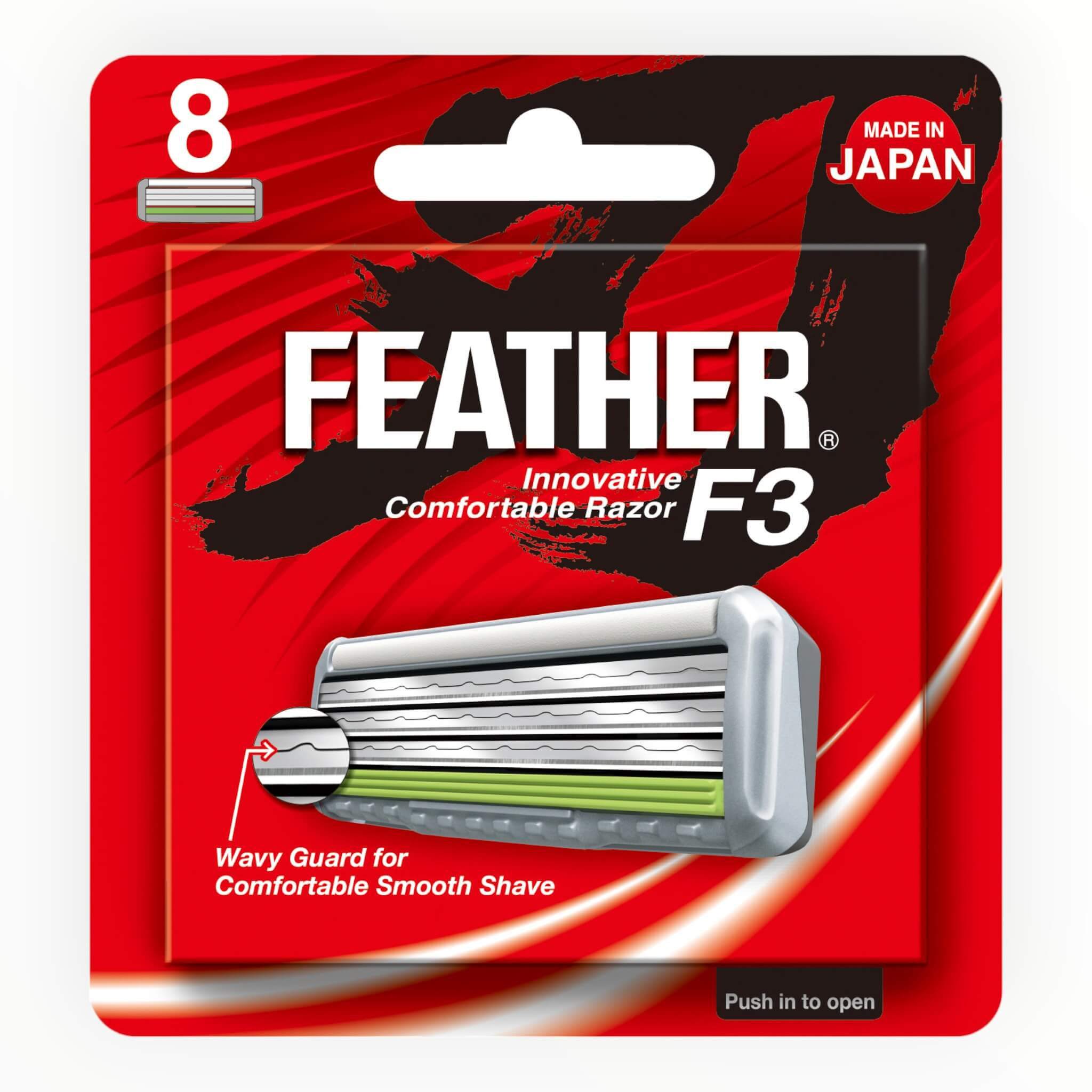 Feather F3 Barberblade    Klinger    Stk