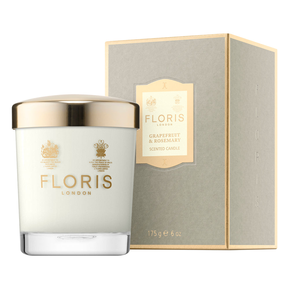 Floris London Grapefrugt Rosmarin Duftlys 175 Gr