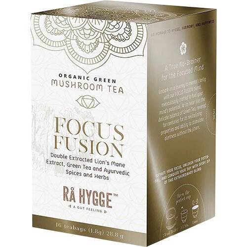 Focus Fusion Lion Mane Green Tea økologisk 16 Breve