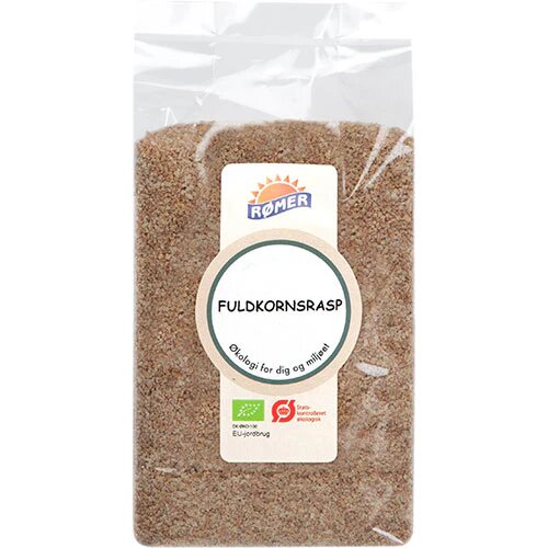 Fuldkornsrasp øko 300 Gram