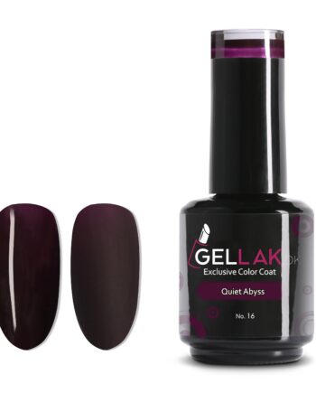 Gel Neglelak Blommefarvet   15 Ml   Quiet Abyss No  16   Gellak Dk