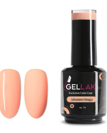 Gel Neglelak Fersken   15 Ml   Adventure Orange No  74   Gellak Dk