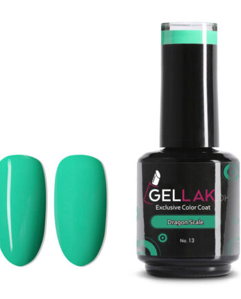 Gel Neglelak Grøn   15 Ml   Dragon Scale No  13   Gellak Dk