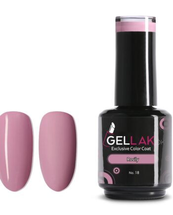 Gel Neglelak Lyserød   15 Ml   Rosily No  18   Gellak Dk