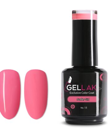 Gel Neglelak Lyserød   15 Ml   Surfer Girl No  15   Gellak Dk