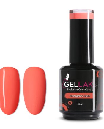 Gel Neglelak Orange   15 Ml   Emergency Zone No  21   Gellak Dk