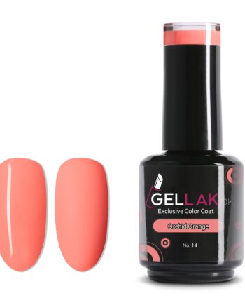 Gel Neglelak Orange   15 Ml   Orchid Orange No  14   Gellak Dk