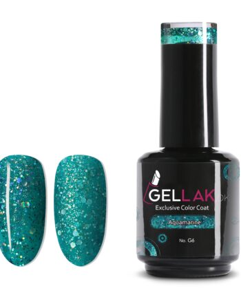 Gel Neglelak Turkis Glimmer   15 Ml   Aquamarine No  G6   Gellak Dk