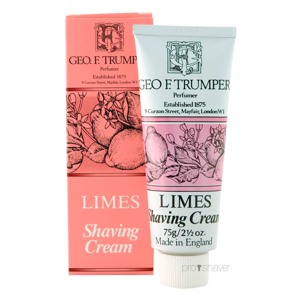 Geo Trumper Barbercreme På Tube Limes 75 Gr