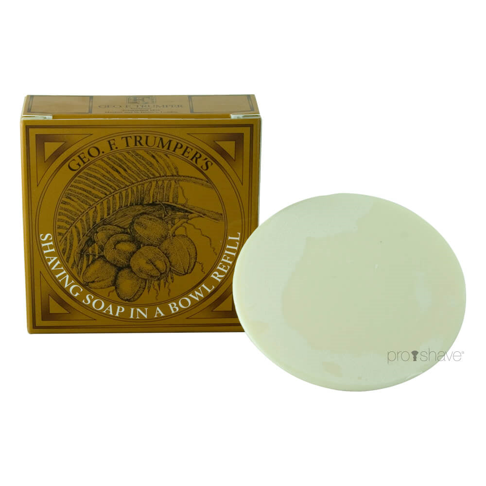 Geo Trumper Barbersæbe Refill Kokos 80 Gr