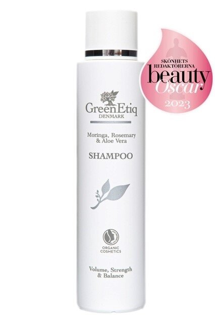 Greenetiq økologisk Shampoo 100 Vegansk Volume Styrke Balance 200 Ml
