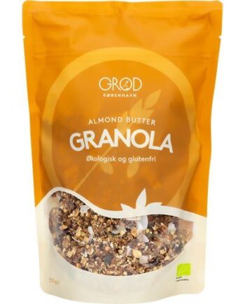 Grød Almond Butter Granola økologisk 350 Gram