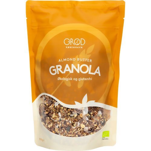 Grød Almond Butter Granola økologisk 350 Gram