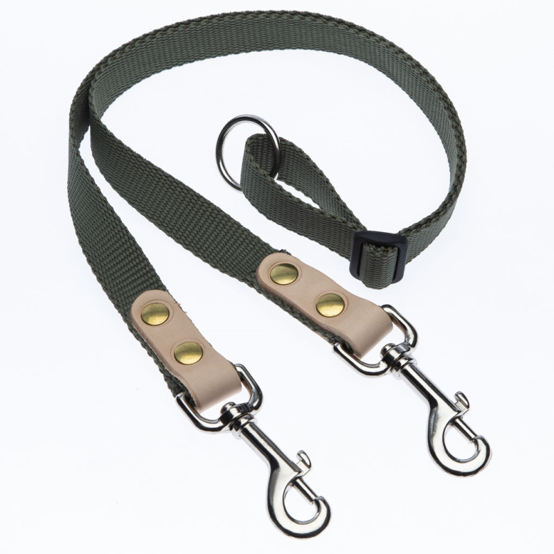Grønt Dobbelt Kobbel   Webbing