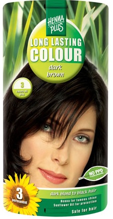 Henna Plus Hårfarve Dark Brown    100ml