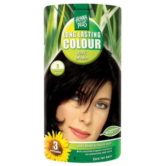 Henna Plus Long Lasting Colour System   Dark Brown