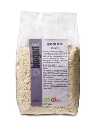 Hirseflager økologisk 500 Gram