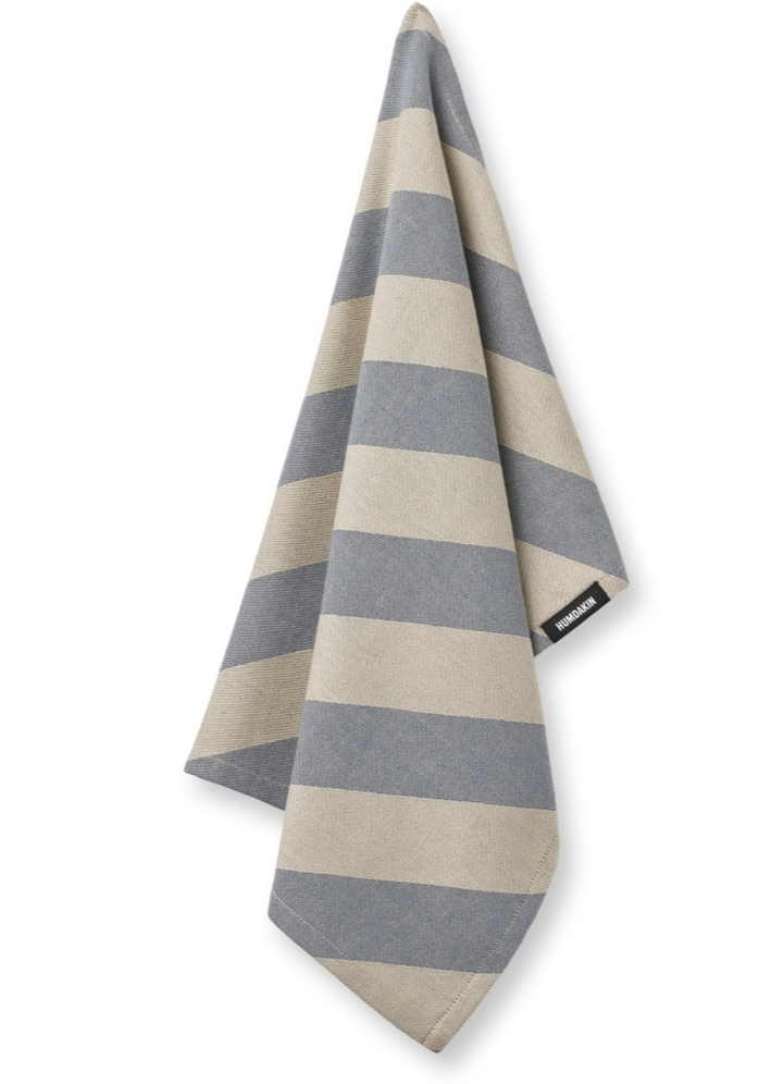 Humdakin Viskestykke   Bomuld  Quot Blue Candy Quot      Stk