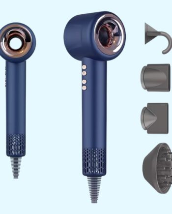 Ionic Proff Hårtørre Salon Model   Blå