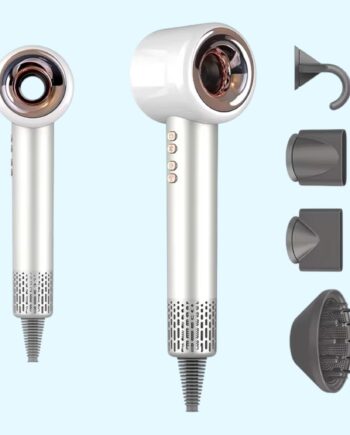 Ionic Proff Hårtørre Salon Model   Hvid