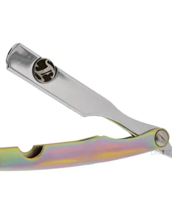 Irving Barber Company Straight Razor  Yellow Zinc   Chrome