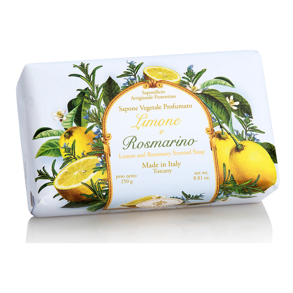 Italiensk Fiorentino Håndsæbe Limone Rosmarino 250