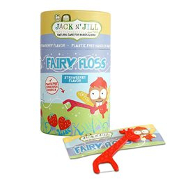 Jacknjill Tandtråd Til Børn Fairy Floss  Bull    Pk