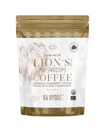 Kaffe   Lion   Mane Svampeekstrakt Hele Bønner økologisk 227 Gram