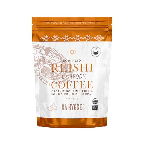 Kaffe Reishi Svampeekstrakt Filtermalet økologisk 227 Gram