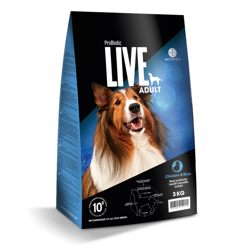 Kg  Probiotic Live Adult Voksenfoder Med Kylling