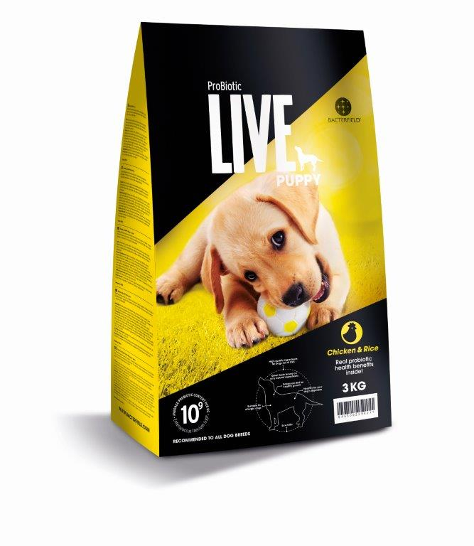 Kg  Probiotic Live Puppy Hvalpefoder Med Kylling
