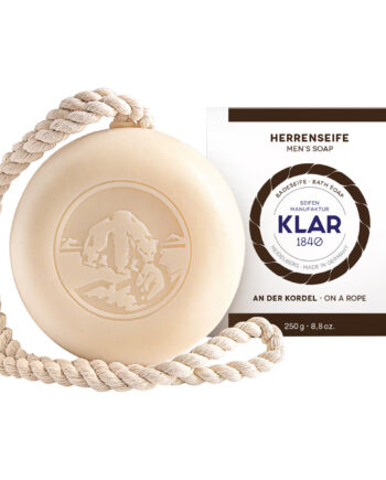 Klar Seifen Badesæbe Til Mænd  På Snor  250 Gr